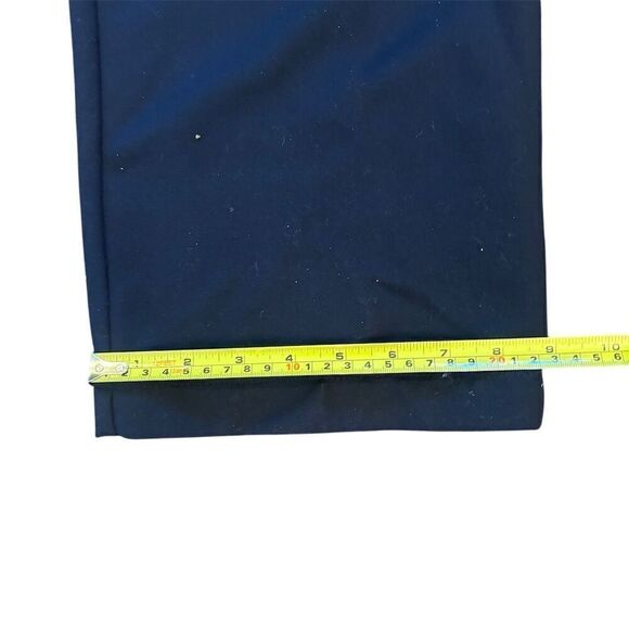 Haggar Men's Classic Fit Navy Dress Pants 34x32 Standard Flat Front Straight - Picture 6 of 6